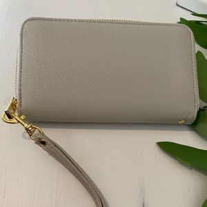 Vegan Leather Wristlet